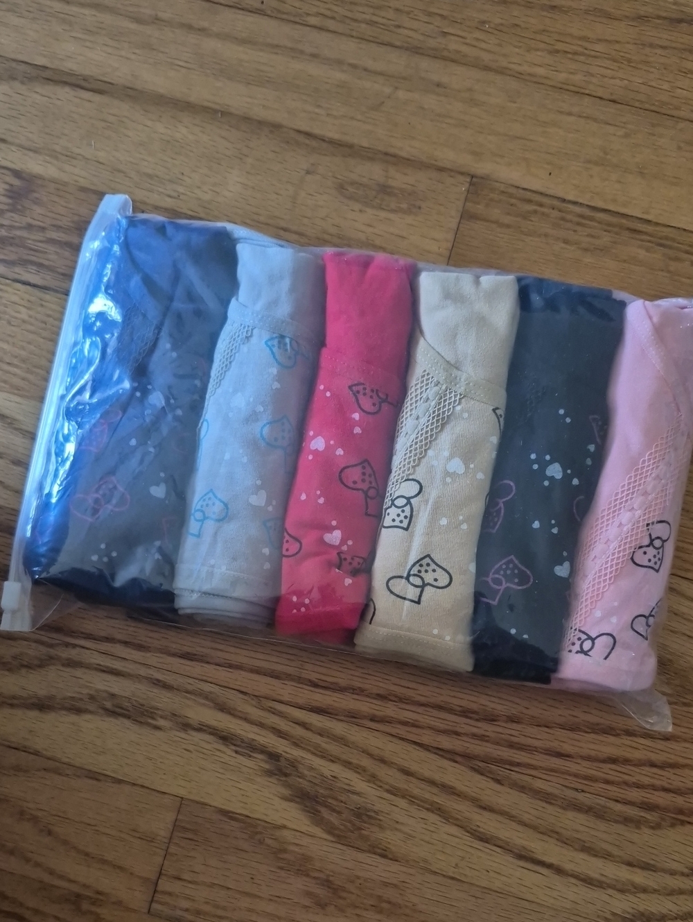 95% Cotton 6 Pcs